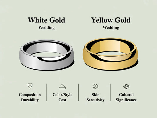 White Gold vs. Yellow Gold Wedding Rings: Which is Right for You?