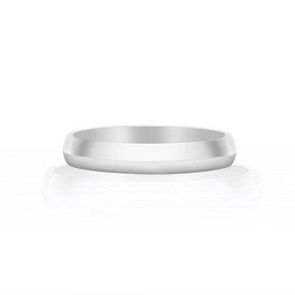 Knife Edge Wedding Band