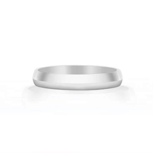 Knife Edge Wedding Band