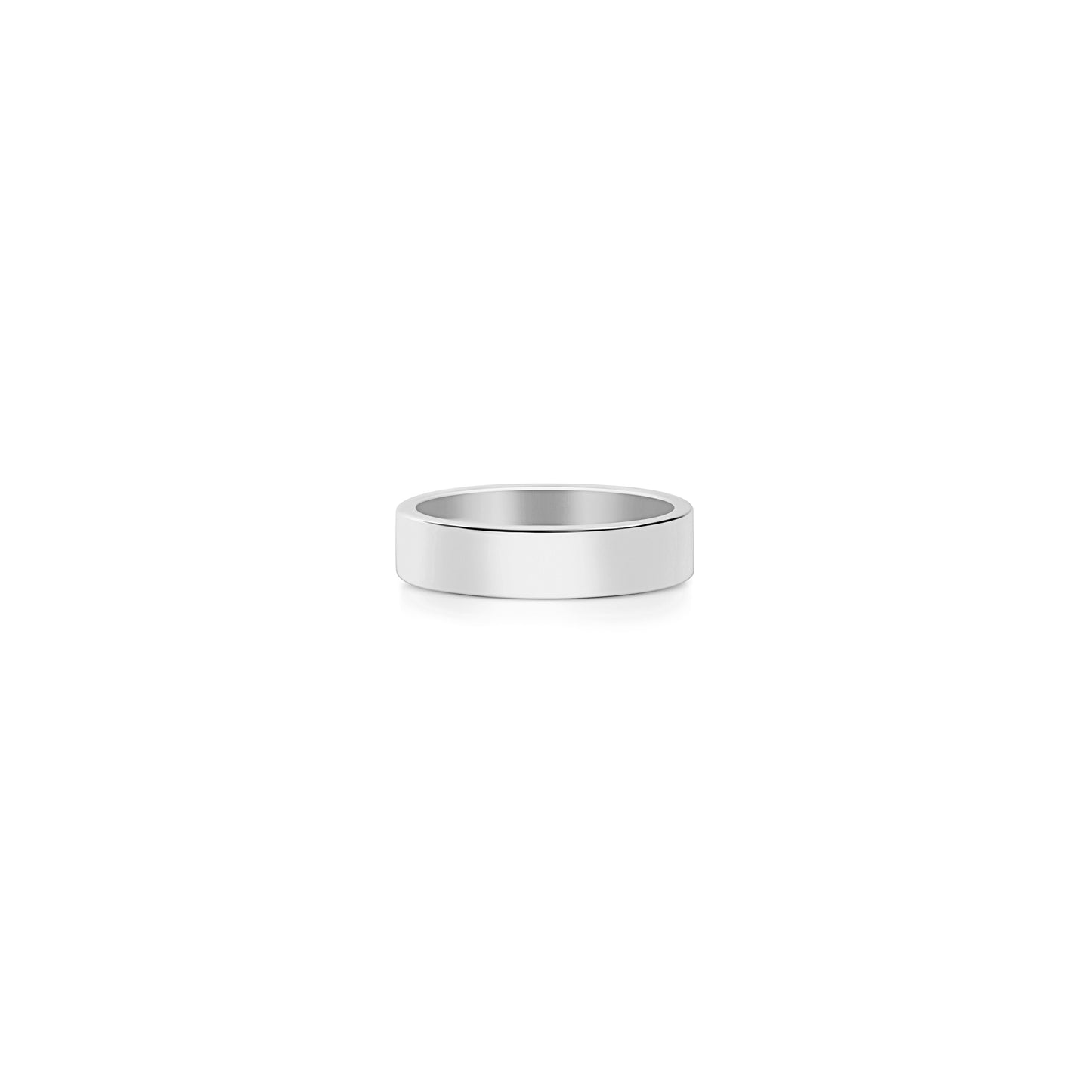 Rounded Edge Square Wedding Band