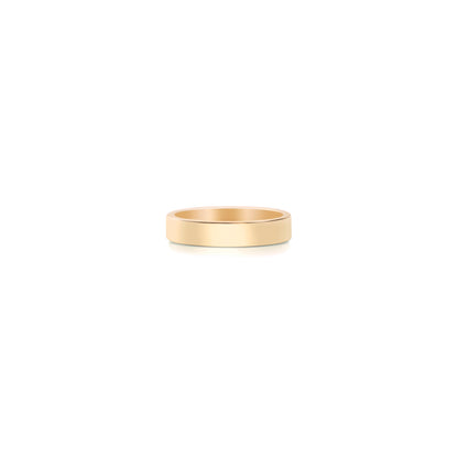 Rounded Edge Square Wedding Band