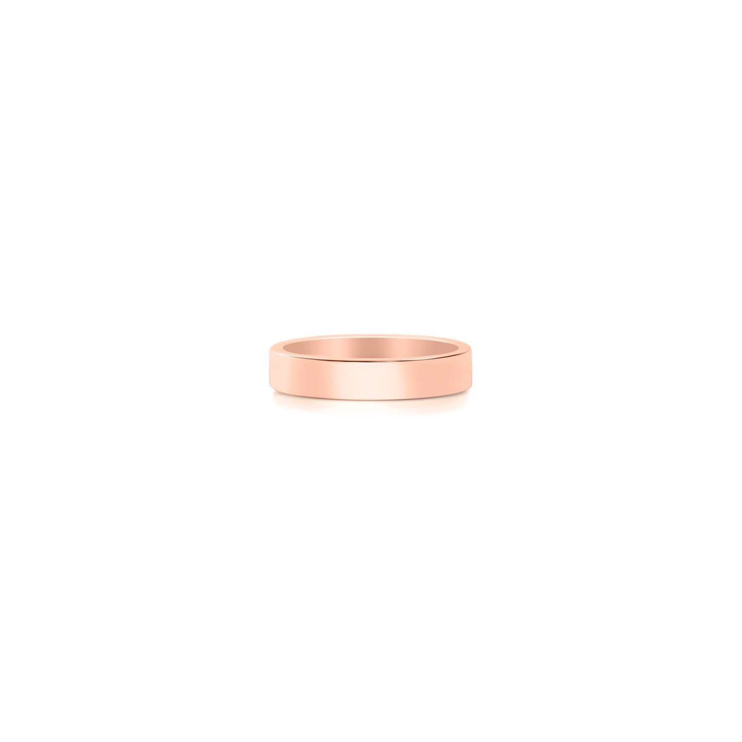 Rounded Edge Square Wedding Band