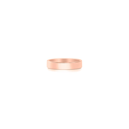 Rounded Edge Square Wedding Band