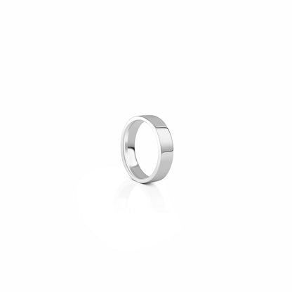 Rounded Edge Square Wedding Band