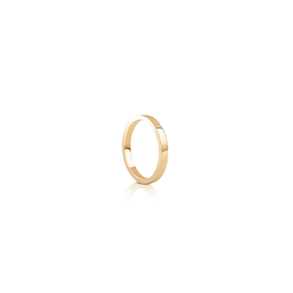 Rounded Edge Square Wedding Band