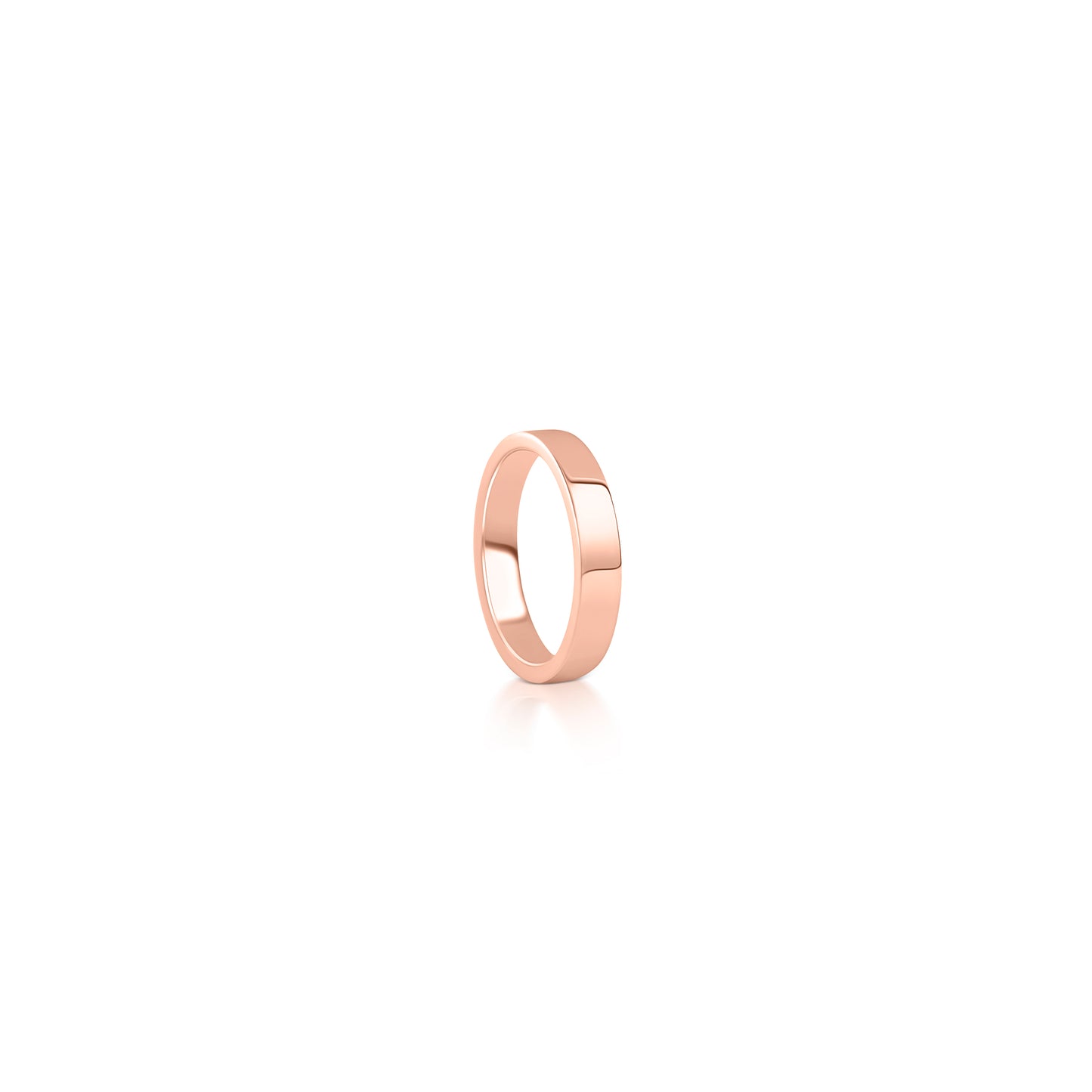 Rounded Edge Square Wedding Band