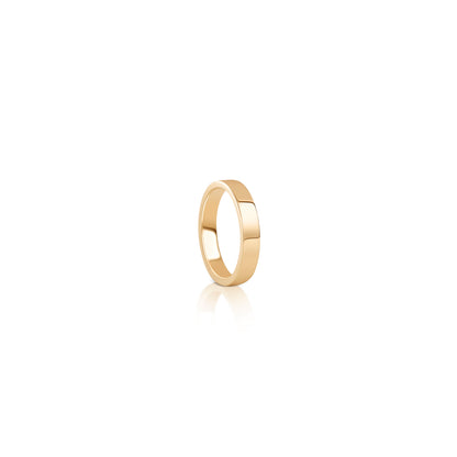 Rounded Edge Square Wedding Band