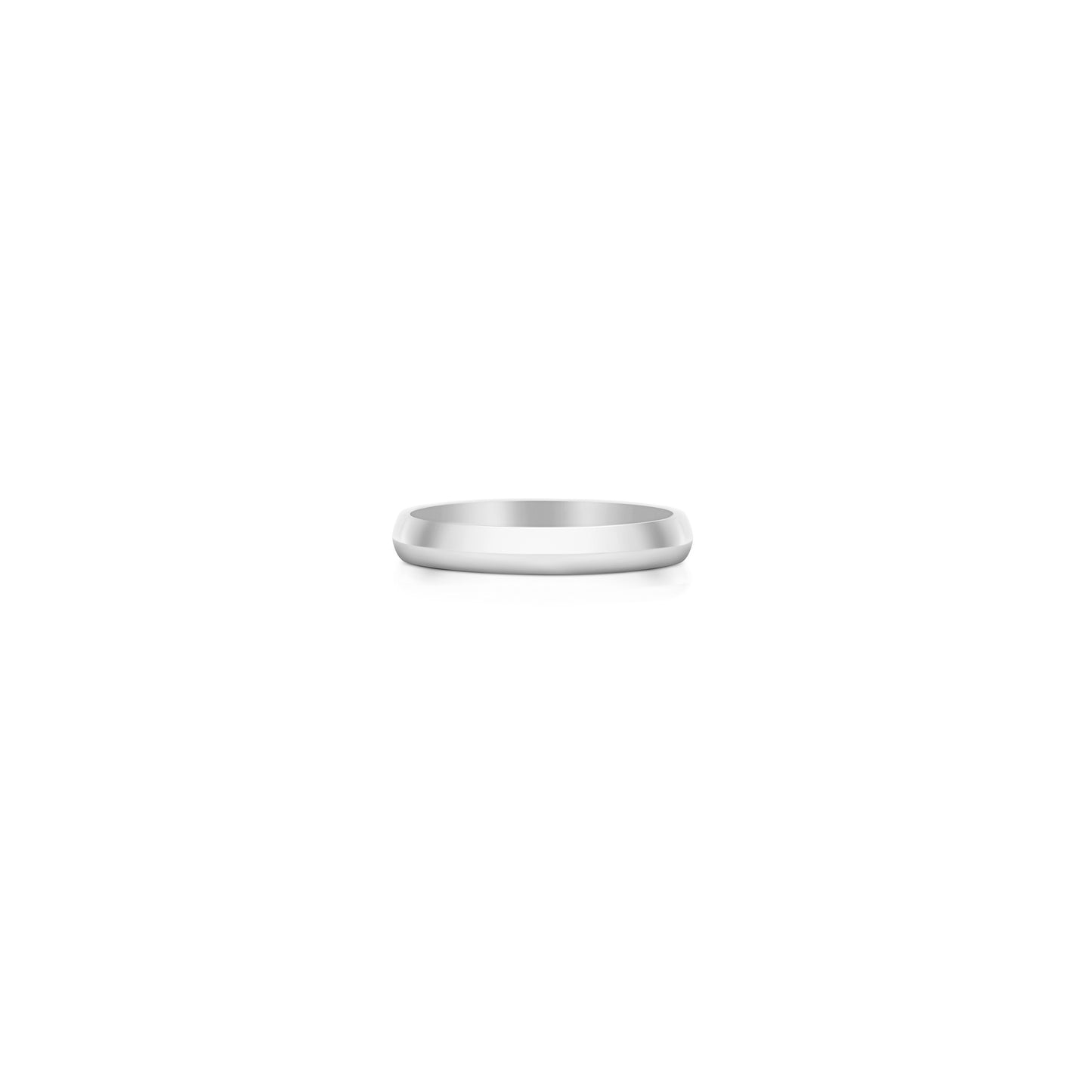 Knife Edge Wedding Band