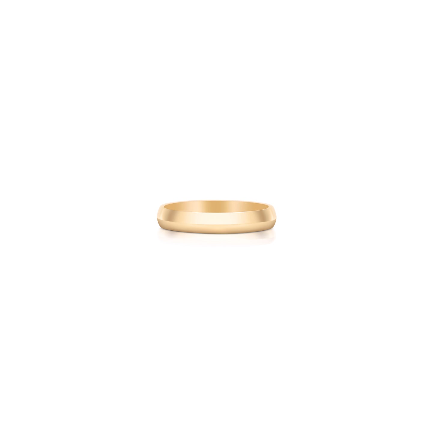 Knife Edge Wedding Band