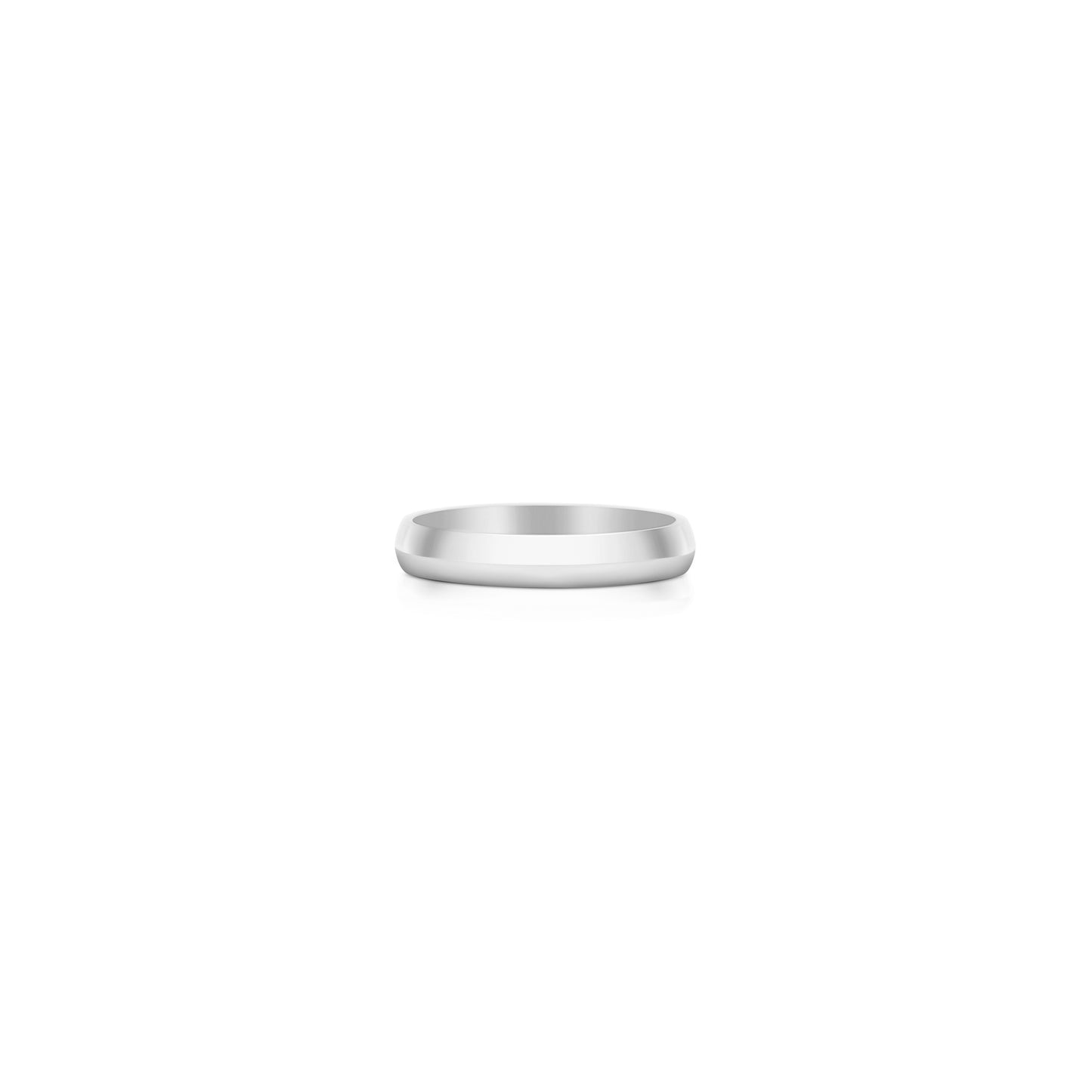 Knife Edge Wedding Band