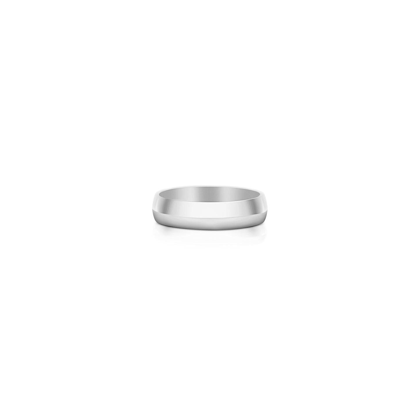 Knife Edge Wedding Band